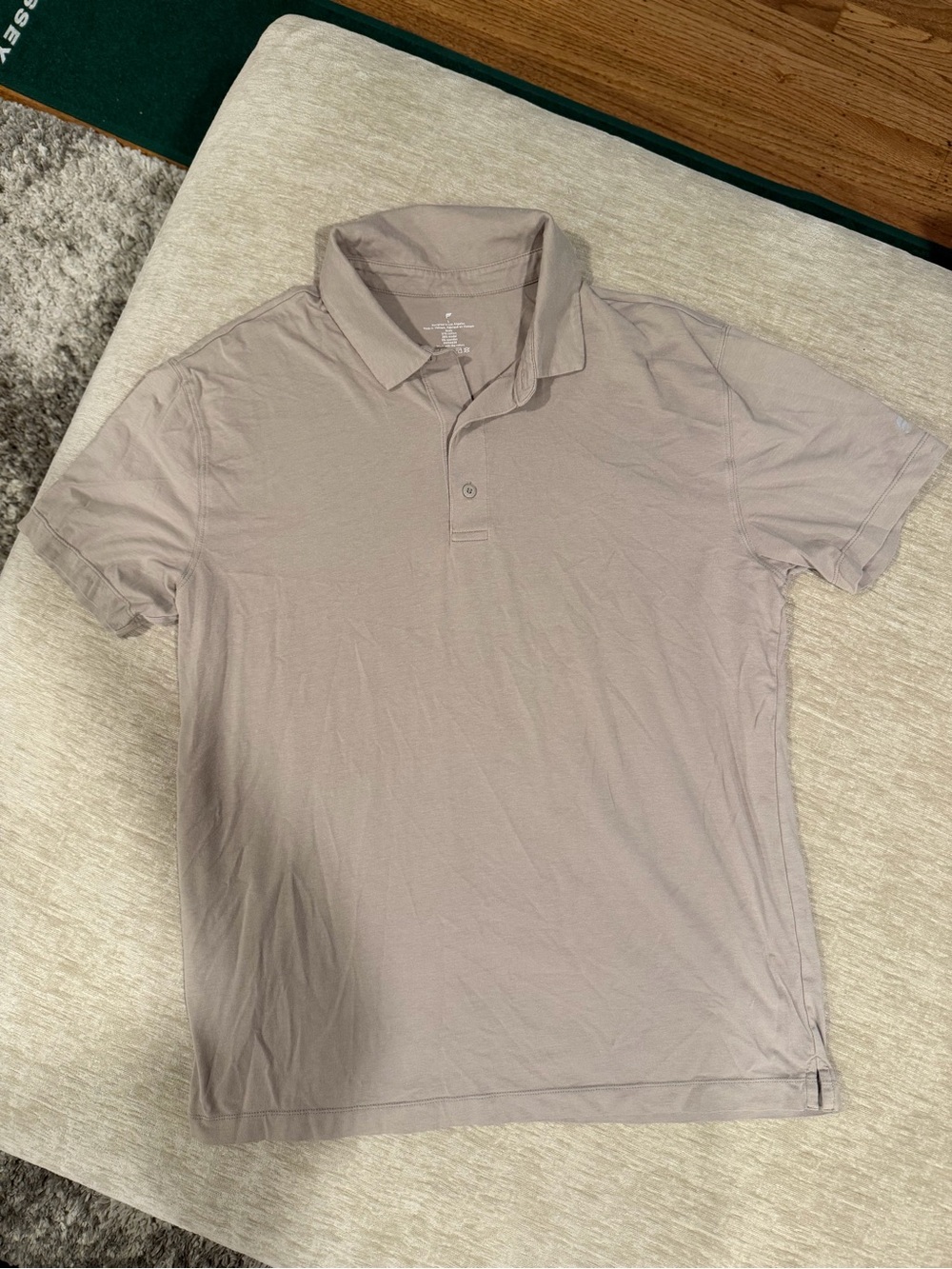 Fabletics Men's Polo Shirt - Taupe